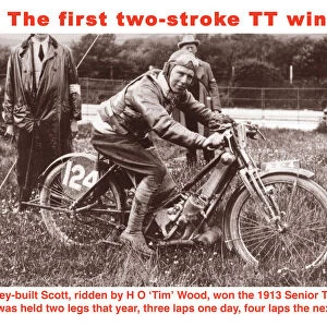 The first two-stroke TT win