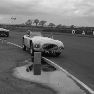 1953 AC Ace prototype. V. Davison, 8 Clubs Silverstone 29th May 1954. CD2898 1953 AC Ace prototype. V. Davison, 8 Clubs Silverstone 29th May 1954. CD2898