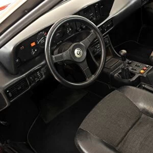 1980 BMW M1 interior