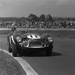 Aston Martin DB3S Peter Blond, Goodwood Whit Monday meeting 10 / 06 / 1957