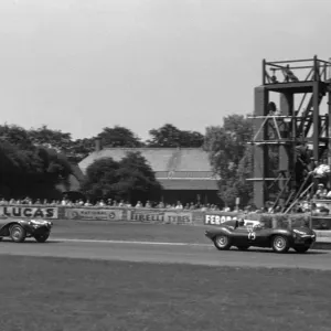 Aston Martin DB3S REg Parnell, Aintree 16 / 07 / 1955 Aston Martin DB3S REg Parnell, Aintree 16 / 07 / 1955