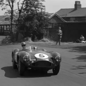 Aston Martin DB3S Reg Parnell, Aintree16 / 07 / 1955 Aston Martin DB3S Reg Parnell, Aintree16 / 07 / 1955