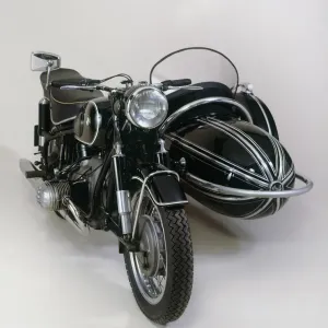 BMW R50 motorcycle with STEIB sidecar 1957 BMW R50 motorcycle with STEIB sidecar 1957