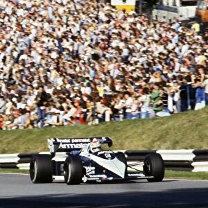 Brabham BT52, Nelson Piquet. 1983 GP of Europe Brands Hatch, 25 / 9 / 1983