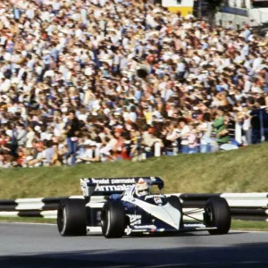 Brabham BT52, Nelson Piquet. 1983 GP of Europe Brands Hatch, 25 / 9 / 1983 Brabham BT52, Nelson Piquet. 1983 GP of Europe Brands Hatch, 25 / 9 / 1983