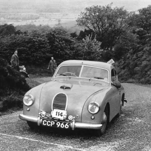 Jowett Jupiter Abbott Body. C. P. Swain. Morecambe Rally 15th May 1953 Jowett Jupiter Abbott Body. C. P. Swain. Morecambe Rally 15th May 1953