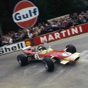 Lotus 49 Gold Leaf, Jackie Oliver. 1968 Belgian Grand Prix Lotus 49 Gold Leaf, Jackie Oliver. 1968 Belgian Grand Prix