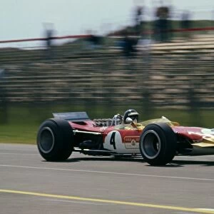 Lotus 49 Gold Leaf, Jackie Oliver. 1968 Dutch Grand Prix