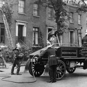 Merryweather electric fire engine Merryweather electric fire engine