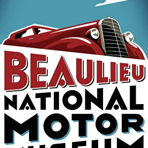 National Motor Museum, Beaulieu poster artwork