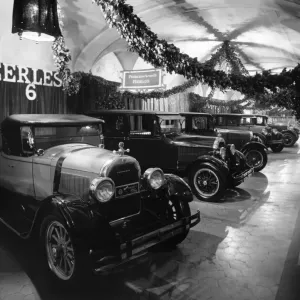 Peerless display at car show 1926 Peerless display at car show 1926