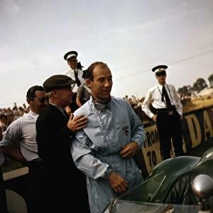 Stirling Moss at Silverstone 1959