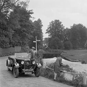 Talbot at Corhampton in Hampshire, 1930 s. BRU 3483