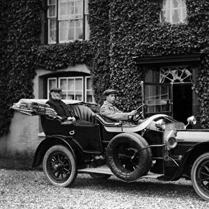 Wolseley 24-30hp with Turner the chauffeur 1914