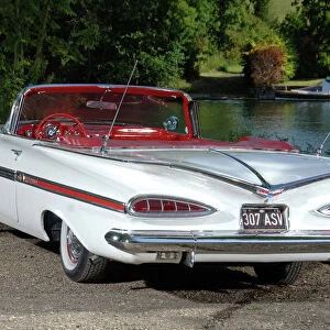 Chevrolet Impala convertible 1959 White