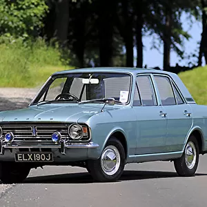 Ford Cortina Mk. 2 1300 Deluxe, 1970, Blue, light