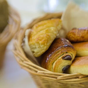 Basket of pastries, Paris, France