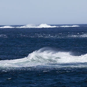 Canada, Newfoundland and Labrador. Rough force 8 winds & seas off the Labrador coast