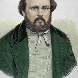 Proudhon, Pierre Joseph (1809-1865). French politician, mutualist philosopher and socialist