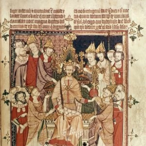 KING EDWARD III OF ENGLAND. Coronation of King Edward III of England, 1327-1377