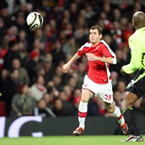 Amaury Bischoff's Triumph: Arsenal's 3-0 Victory Over Wigan Athletic in Carling Cup