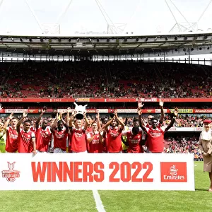 Arsenal Celebrates Emirates Cup Victory over Sevilla, July 2022