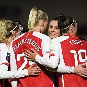 Arsenal Women Triumph Over Bristol City in FA WSL Cup: Stina Blackstenius Scores Third Goal
