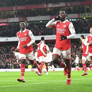 Arsenal's Eddie Nketiah Scores First Goal: Arsenal FC vs Manchester United, Premier League 2022-23