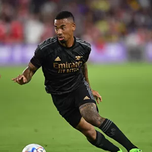 Arsenal's Gabriel Jesus Trains with Orlando City SC During 2022-23 Pre-Season Friendly