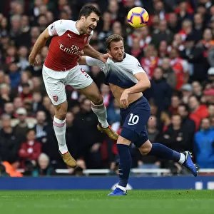 Clash of Titans: Sokratis vs. Harry Kane - Arsenal vs. Tottenham's Battle for Premier League Supremacy (2018-19): A Football Rivalry Ignited