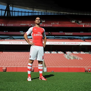 Mikel Arteta (Arsenal). Arsenal 1st Team Photocall. Emirates Stadium, 7 / 8 / 14. Credit