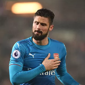 Olivier Giroud: Arsenal Forward Reacts After Swansea City Match, January 2018