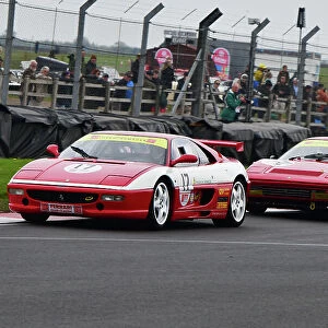 CJ12 6850 Nicky Paul-Barron, Ferrari F355 Challenge, James Cartwright, Ferrari 328 GTB