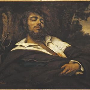 Austria, Vienna, The Wounded Man, oil on canvas