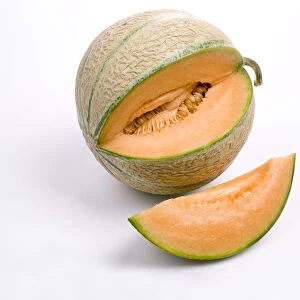 Cantaloupe melon, close-up