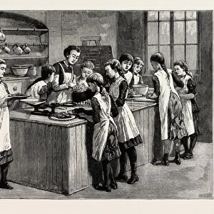 Cookery Class, Marlborough Road, School, London, Uk