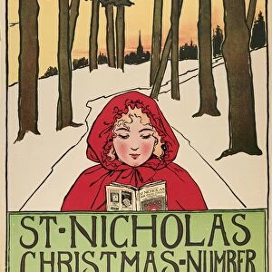 Drawings Prints Print Poster St. Nicholas Christmas Number