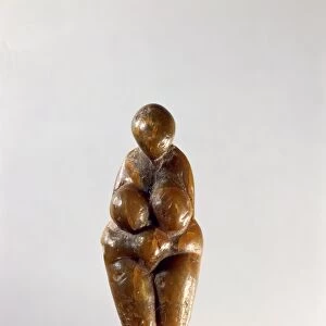 Italy, Liguria, Venus of Grimaldi, steatite figurine from Balzi Rossi caves