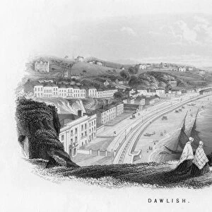 South Devon Railway, later Great Western Railway (GWR) at Dawlish. It shows the track
