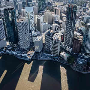 Aerial photo of Brisbane