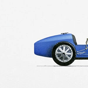 1926, 20th Century, Blue, Bugatti, Bugatti Type 35c Grand Prix Racer, Car, Collectors Car