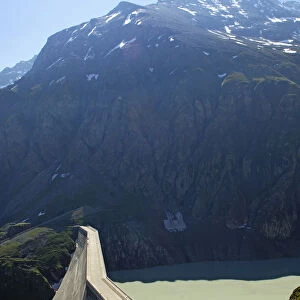 Grande Dixence dam, Lac de Dix lake, Val d Herens, Valais, Switzerland, Europe
