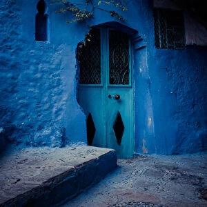 Mysterious Blue door
