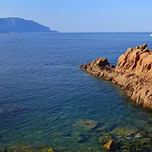 The red rocks of Arbatax, porphyry rocks, Tortoli, Province of Ogliastra, Sardinia, Italy