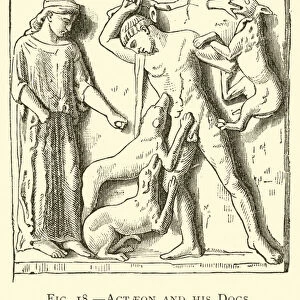 Actaeon and his Dogs (engraving)