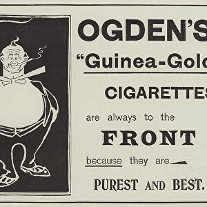 Advertisement, Ogdens Guinea-Gold Cigarettes (engraving)