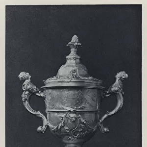 The "Ashburnham"Cup by Paul Lamerie (1739) at Clare College, Cambridge (engraving)
