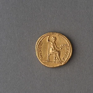 Aureus of Tiberius (gold)