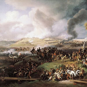 Battle of Moskova (also Battle of Borodino) (7 September 1812) (oil on canvas, 1822)