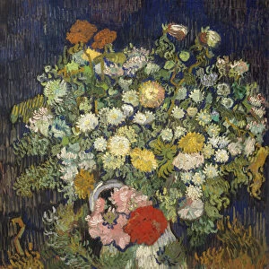 Bouquet of Flowers in a Vase, 1890 (oil on canvas)